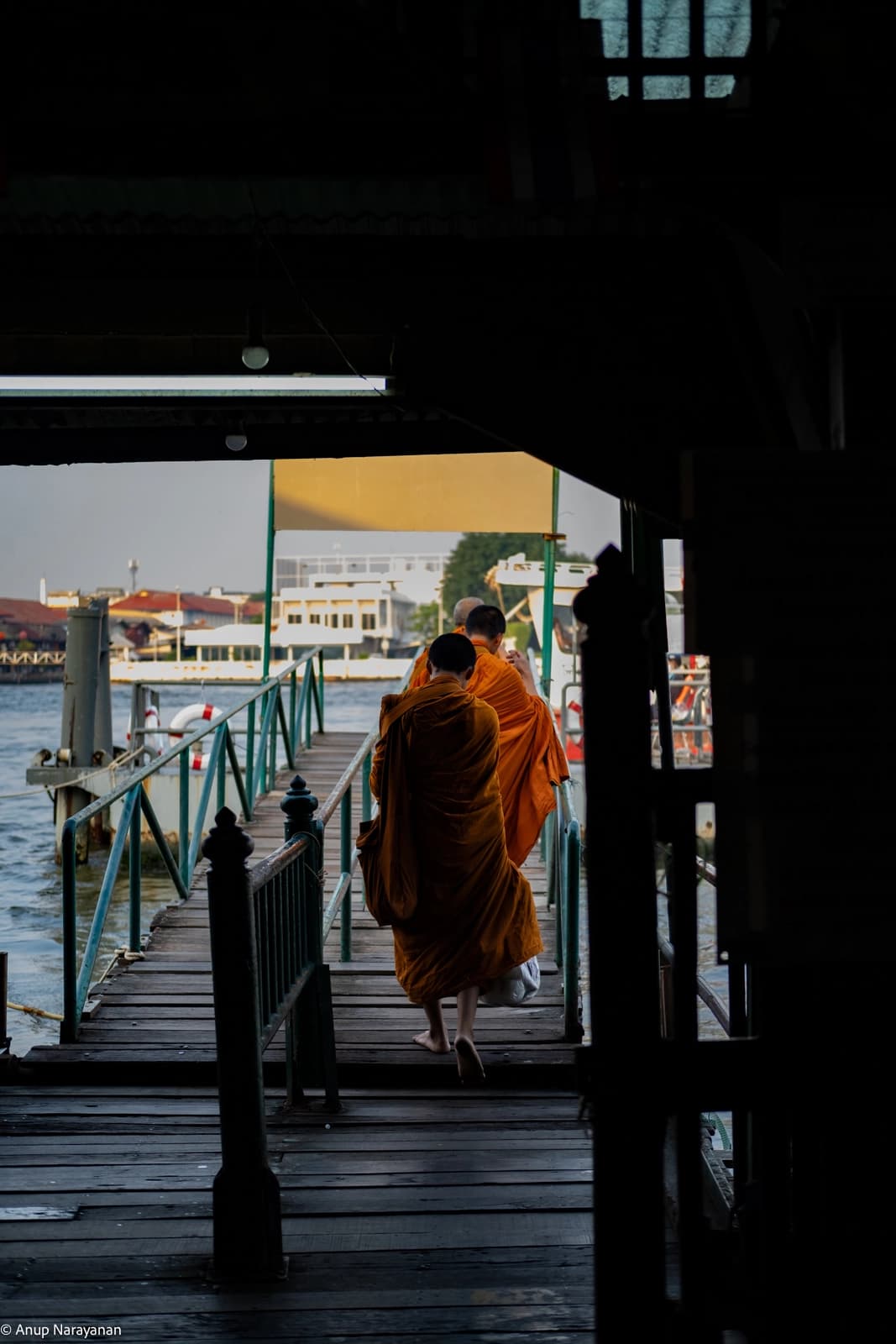 Monks in the Morning II