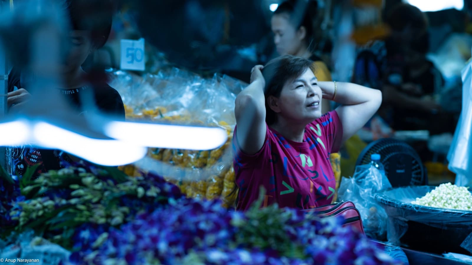 A moment for herself