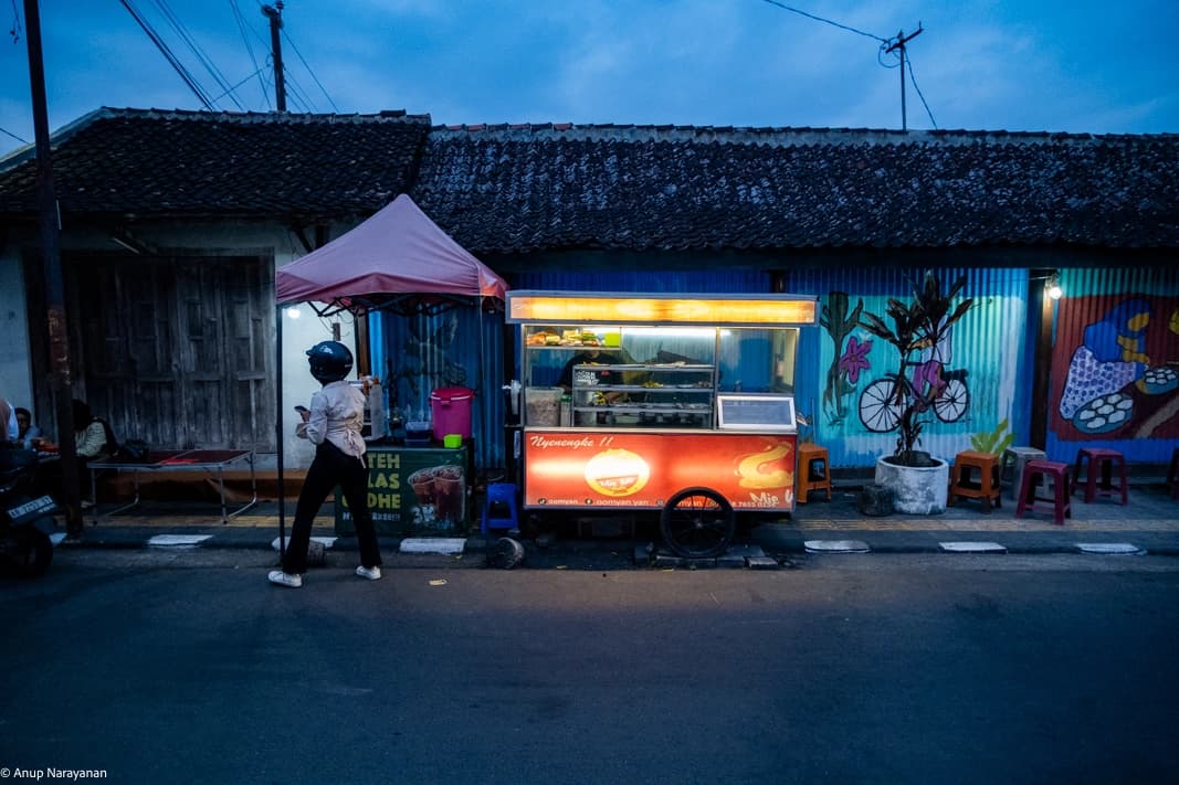 Dusk in Yogyakarta